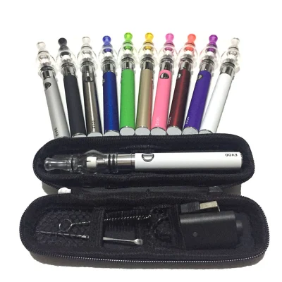 Evod 510 Аккумулятор M6 Galss Globe Tank Vape Pen Электронная сигарета Испаритель сухих трав